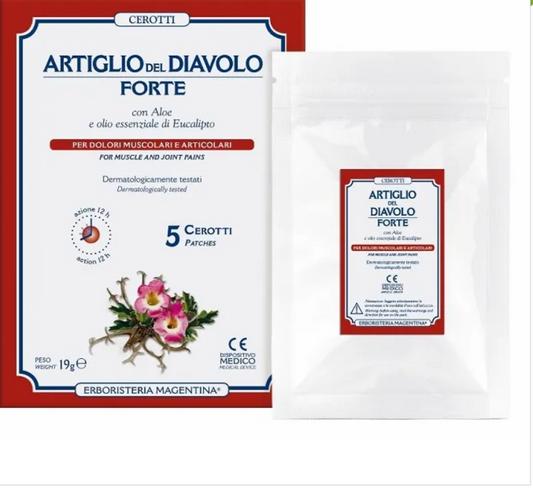 Artiglio del diavolo forte 5 cerotti