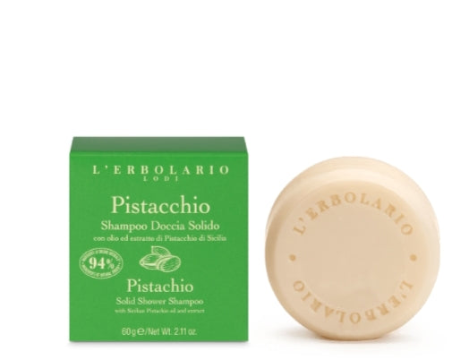 Shampoo doccia solido Pistacchio L'Erbolario