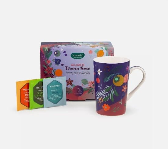 Neavita All Days Is Tisana Time cofanetto tazza Mug cambia colore e 9 filtri