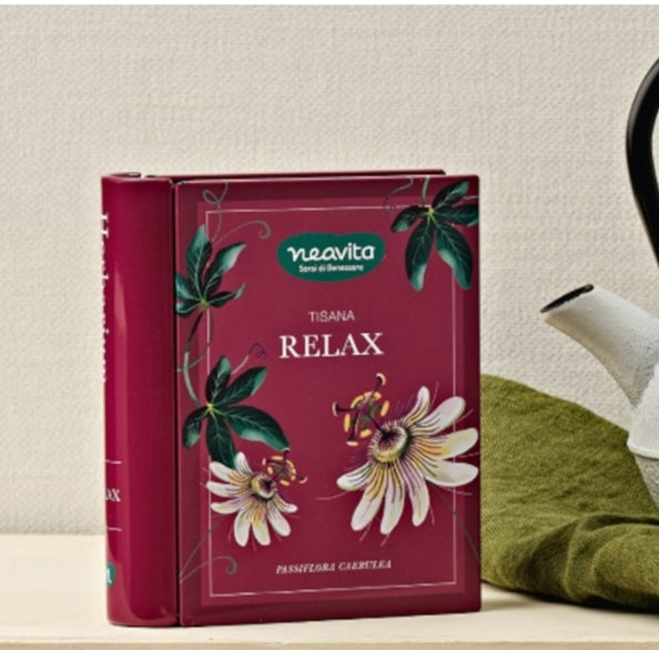 Neavita Herbarium cofanetto in latta  mini libro Relax