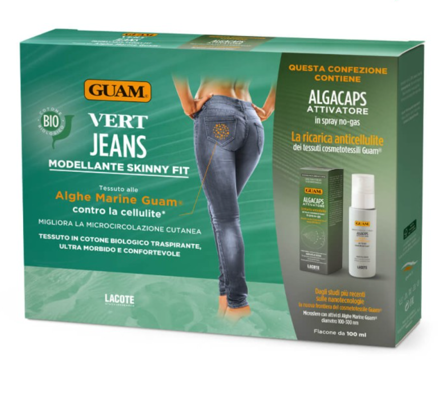 GUAM Vert Jeans Modellante Skinny Fit