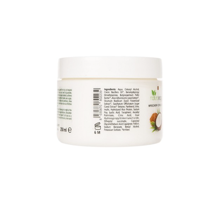 Maschera capelli rigenerante cocco 250ml NATURAEQUA