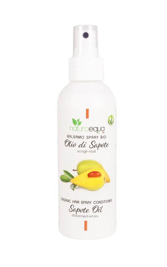 Balsamo spray scioglinodi olio di sapote BIO 150ml NATURAEQUA